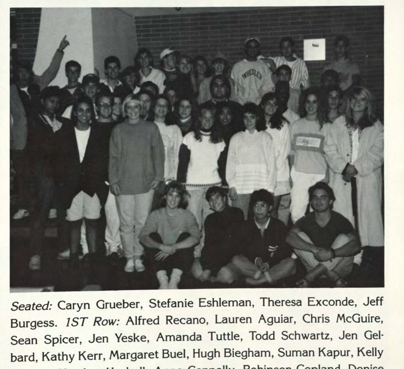 Photo credit: Connecticut College, 1990